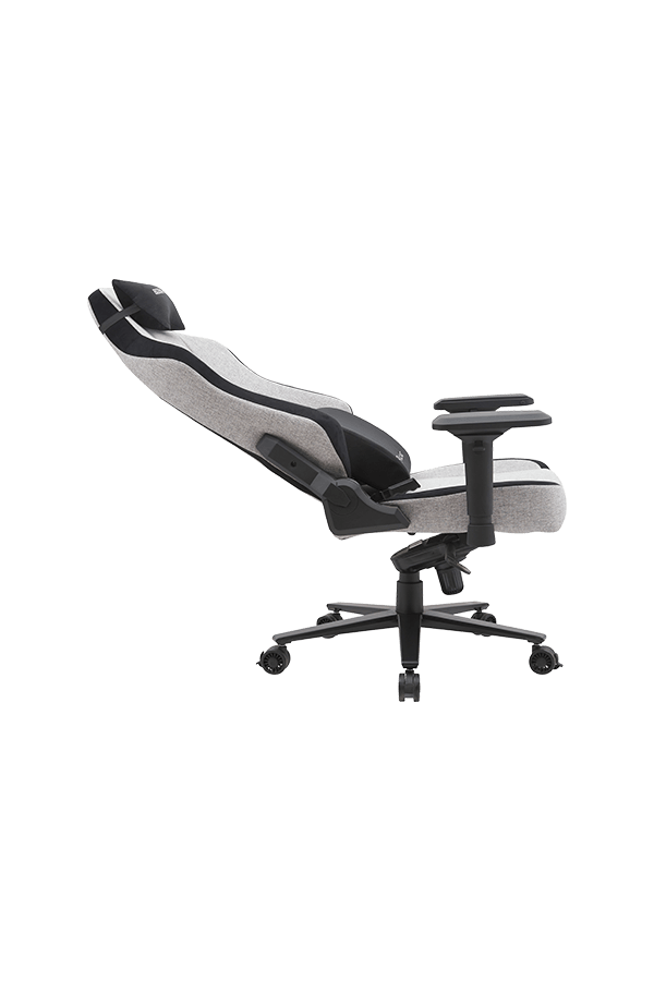 4D  Armrest Fabric Ultimate Gaming Chair With Memory Foam Lumbar Pillow