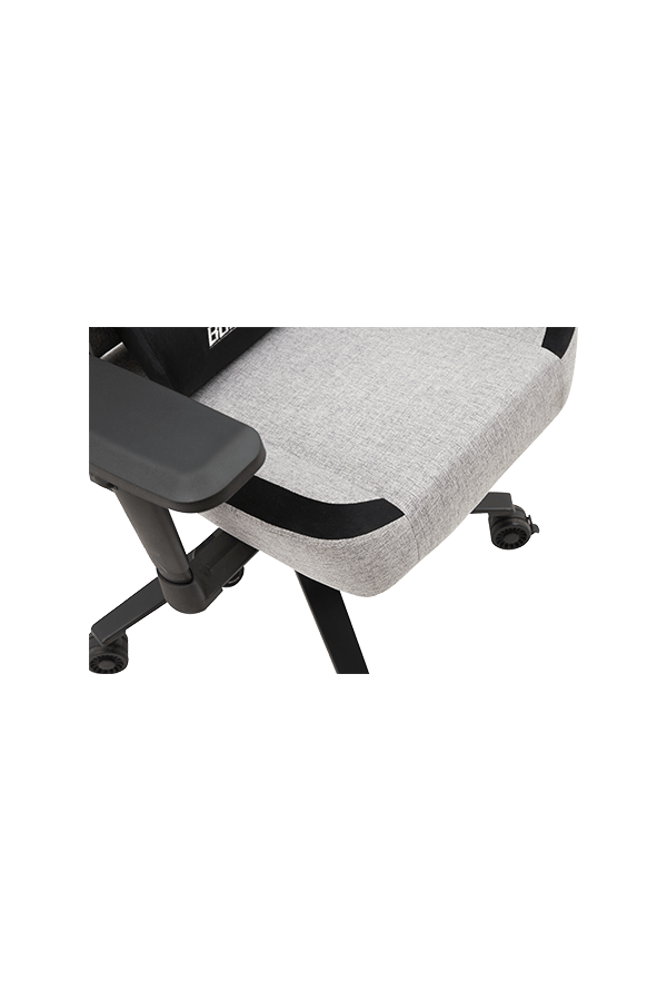 4D  Armrest Fabric Ultimate Gaming Chair With Memory Foam Lumbar Pillow
