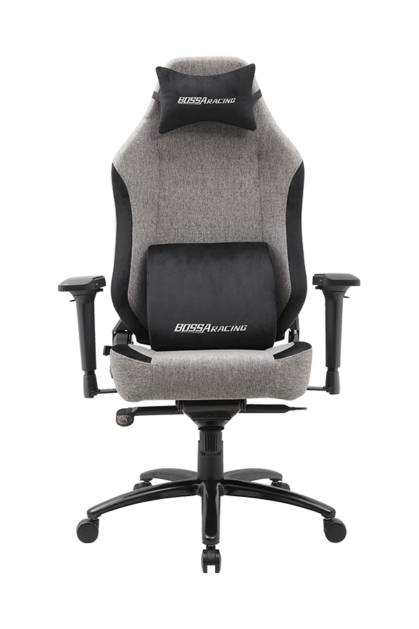 4D  Armrest Fabric Ultimate Gaming Chair With Memory Foam Lumbar Pillow