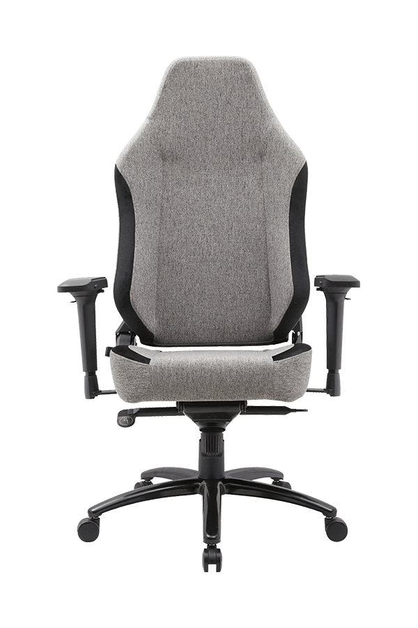 4D  Armrest Fabric Ultimate Gaming Chair With Memory Foam Lumbar Pillow