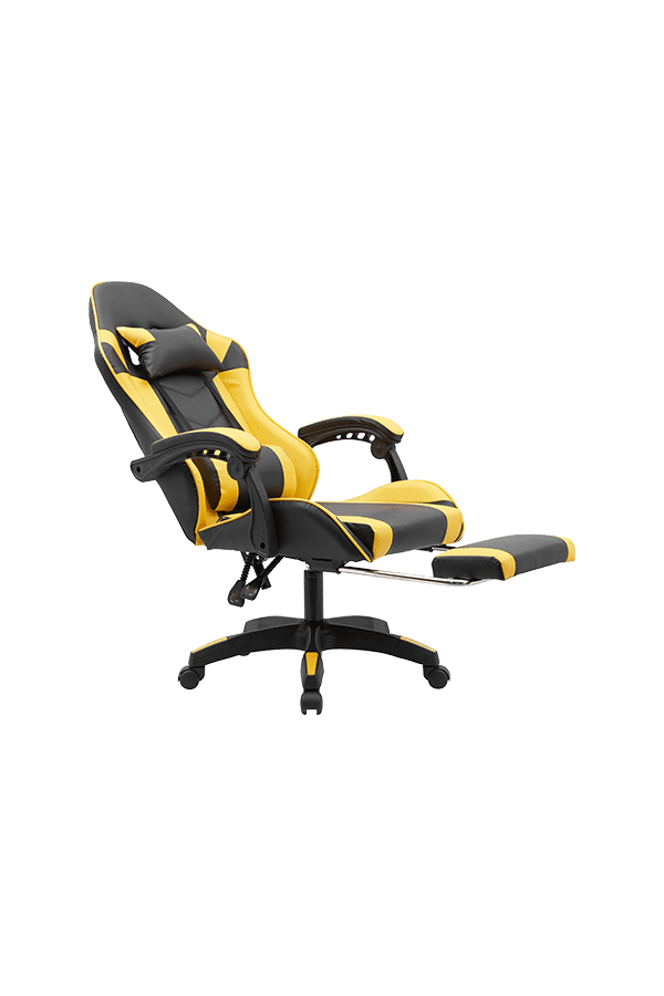 320mm  Nylon Base PVC racecar-style ergonomic Essential gaming chair