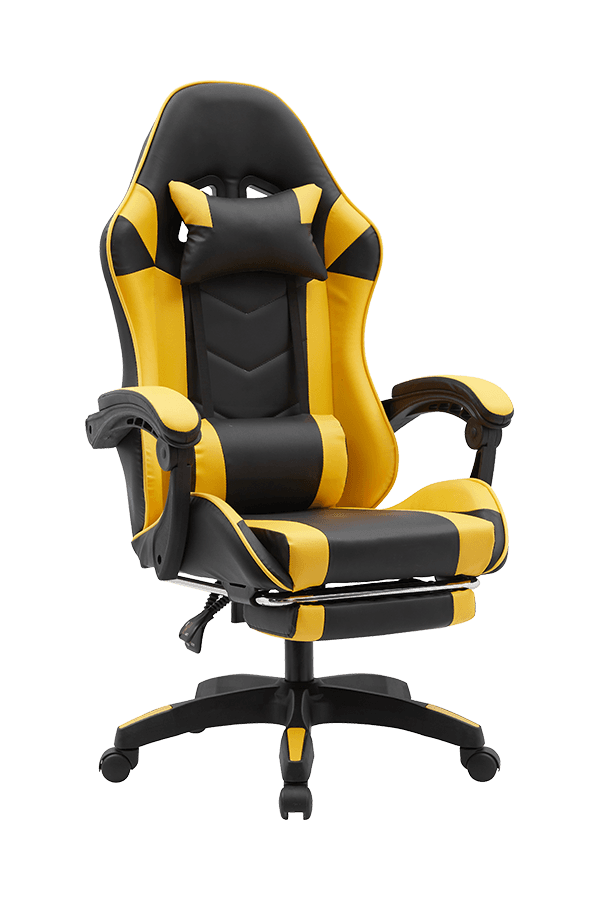 320mm  Nylon Base PVC racecar-style ergonomic Essential gaming chair 