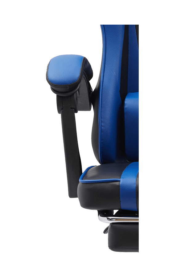 320mm  Chrome Metal Base High Back Adjustable Linkage Armrest Essential gaming chair
