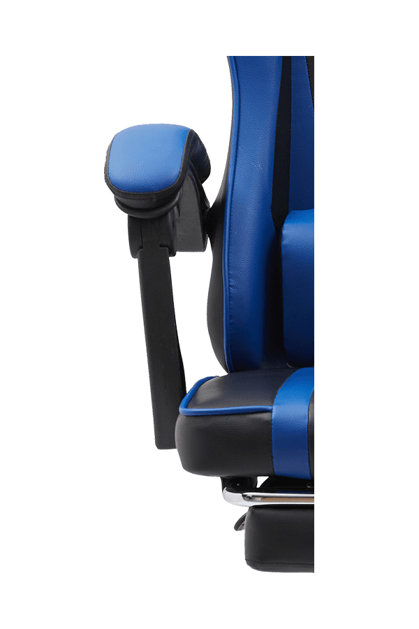 320mm  Chrome Metal Base High Back Adjustable Linkage Armrest Essential gaming chair