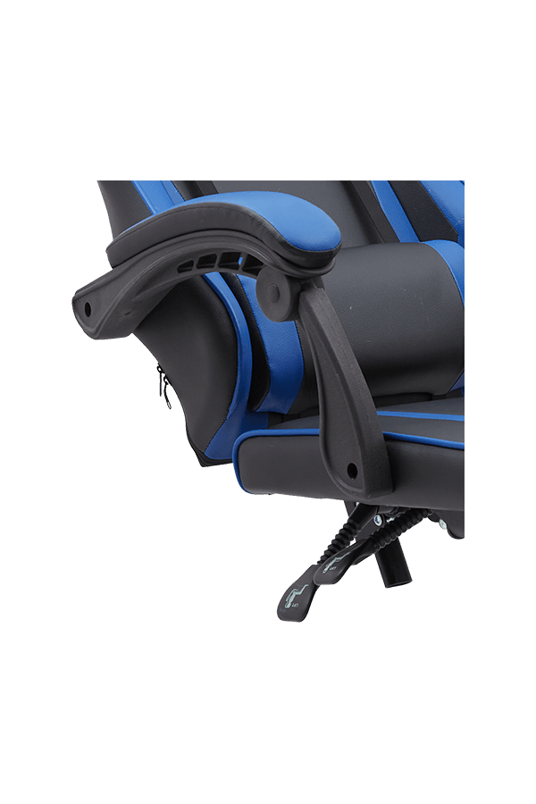 320mm  Chrome Metal Base High Back Adjustable Linkage Armrest Essential gaming chair