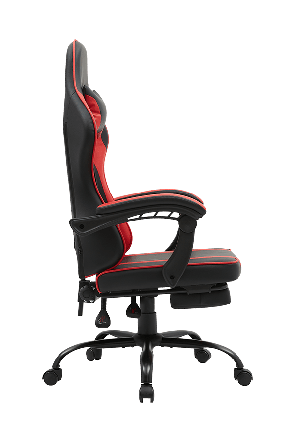 320mm  Chrome Metal Base High Back Adjustable Linkage Armrest Essential gaming chair