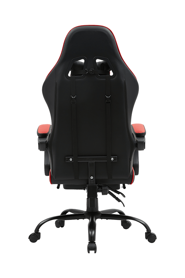 320mm  Chrome Metal Base High Back Adjustable Linkage Armrest Essential gaming chair