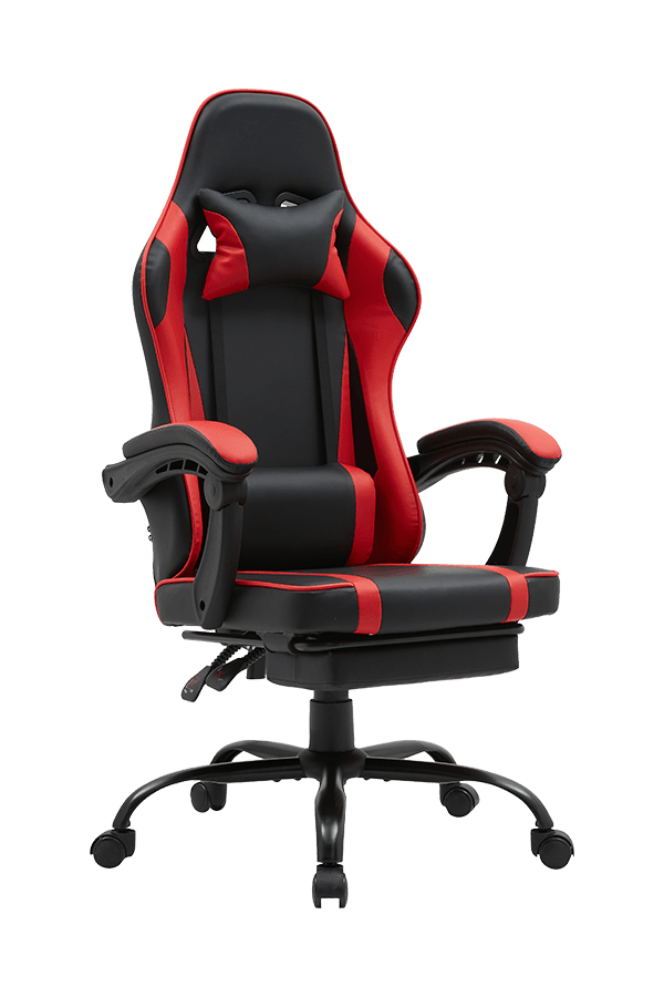 320mm  Chrome Metal Base High Back Adjustable Linkage Armrest Essential gaming chair