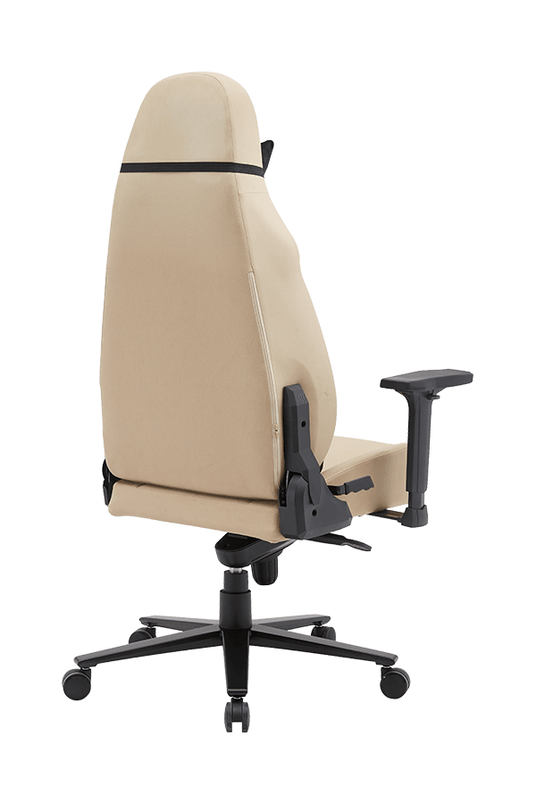 350mm Metal Base Adjustable PU Ultimate Gaming Chair With Lumbar Pillow