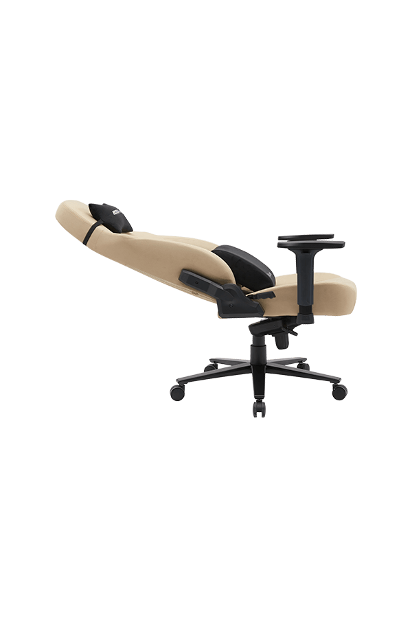350mm Metal Base Adjustable PU Ultimate Gaming Chair With Lumbar Pillow