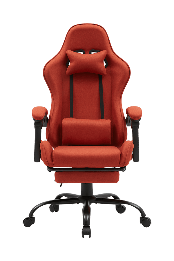 Adjustable Linkage Armrest Fabric Pro Gaming Chair