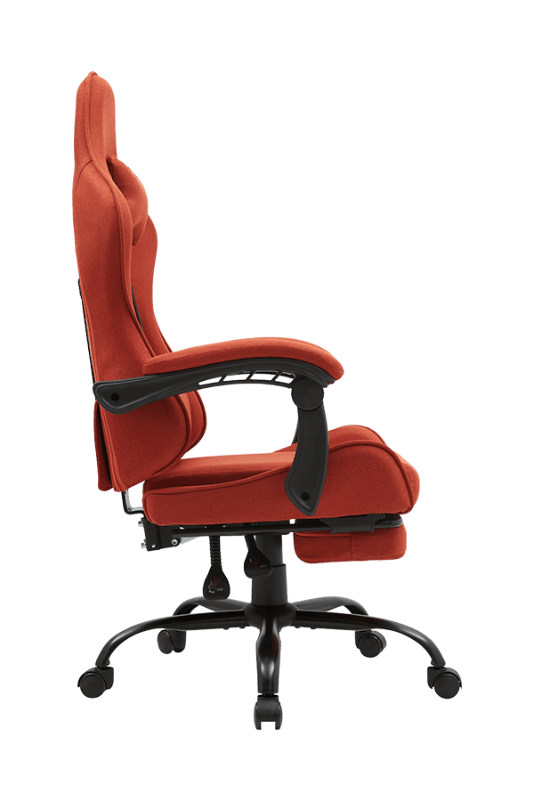 Adjustable Linkage Armrest Fabric Pro Gaming Chair