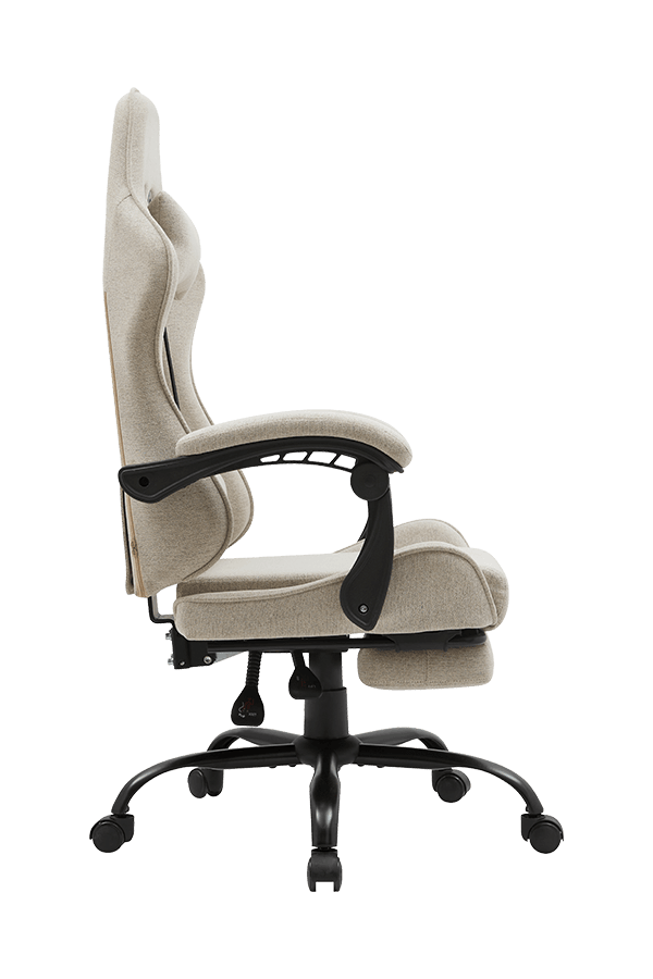 Adjustable Linkage Armrest Fabric Pro Gaming Chair
