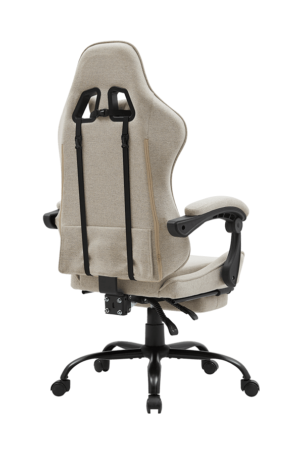 Adjustable Linkage Armrest Fabric Pro Gaming Chair