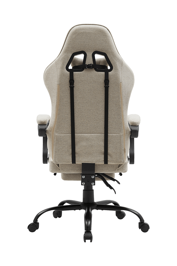 Adjustable Linkage Armrest Fabric Pro Gaming Chair
