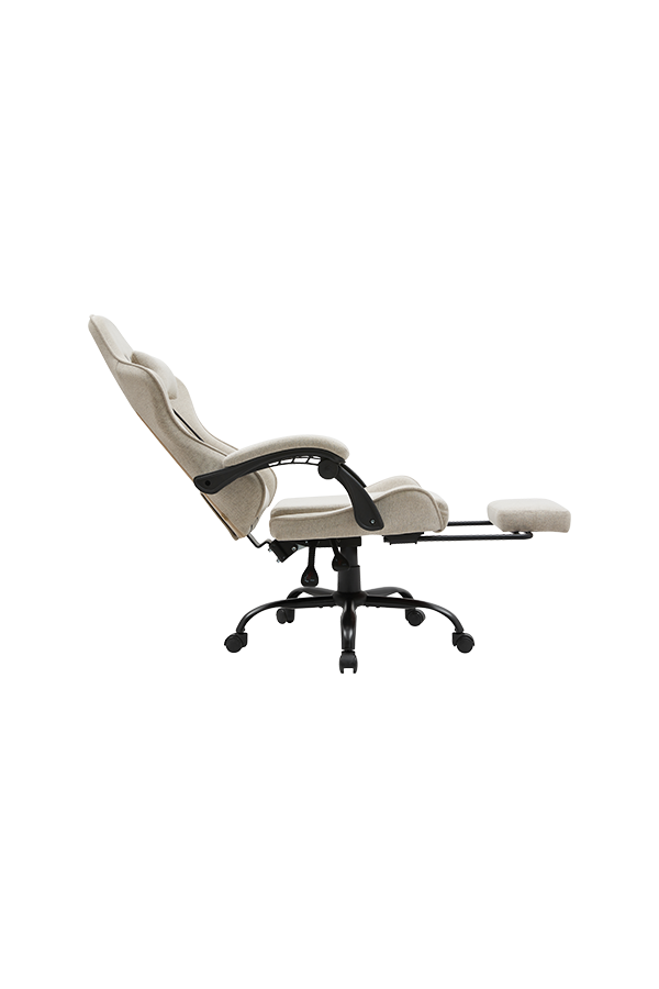 Adjustable Linkage Armrest Fabric Pro Gaming Chair