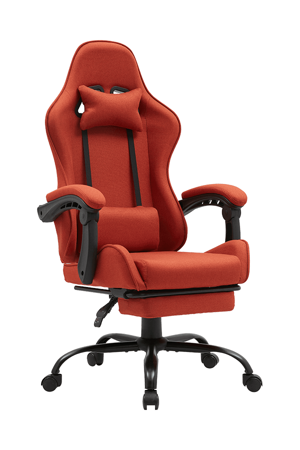 Adjustable Linkage Armrest Fabric Pro Gaming Chair