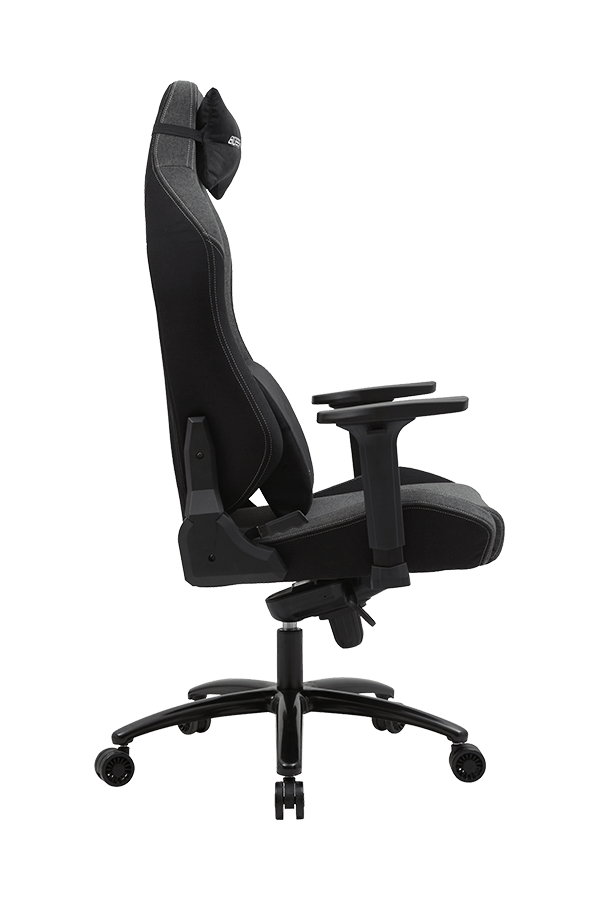 Frog Mechanism Iron Frame Ergonomic Fabric Ultimate Gaming Chair