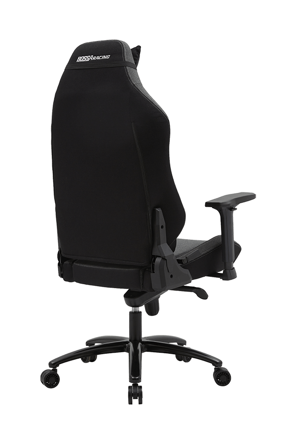 Frog Mechanism Iron Frame Ergonomic Fabric Ultimate Gaming Chair