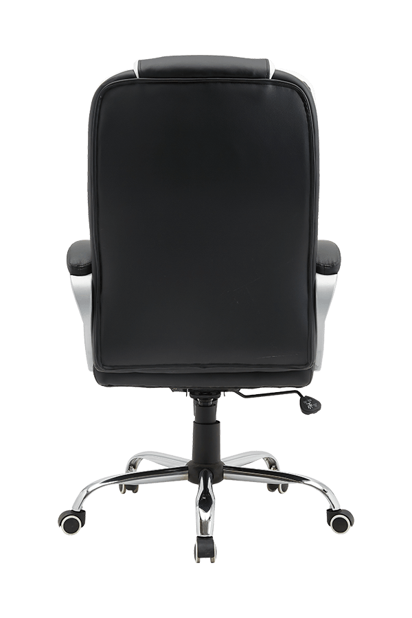 Painted Armrest 360 Swivel PVC Office Chair With position lock