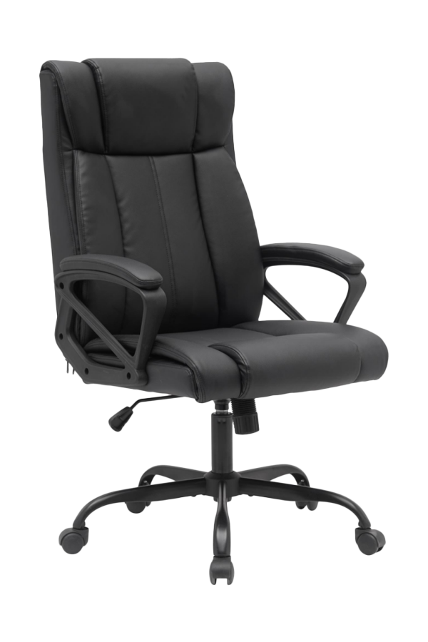 KD Base PU Office Chair With 360° Swivel Wheel