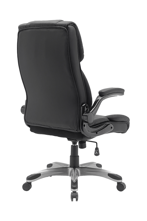 Ergonomic Painted Base PVC/Mesh Office Chair