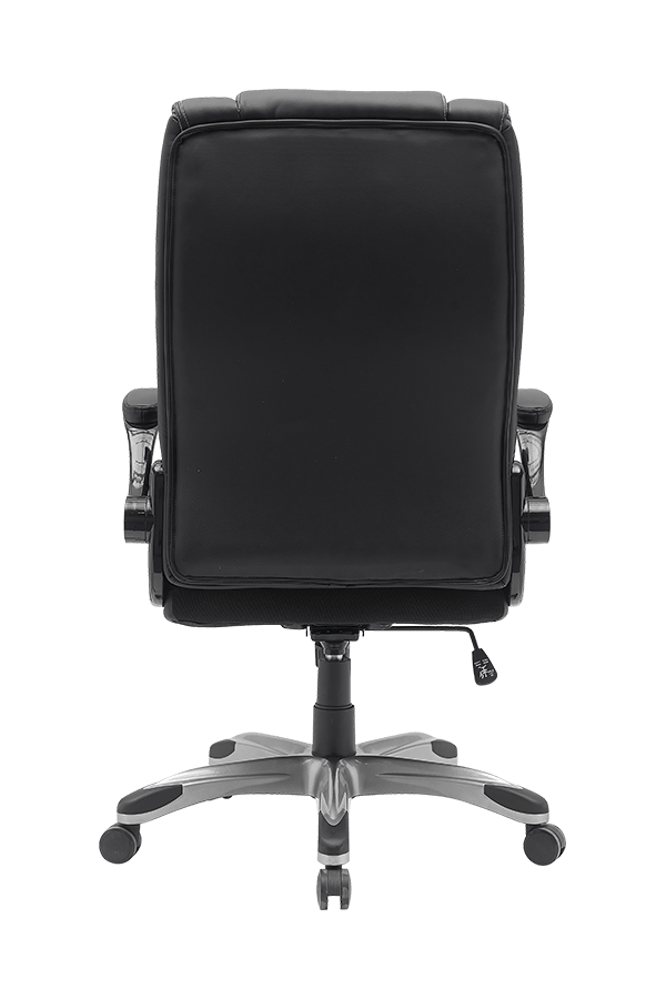 Ergonomic Painted Base PVC/Mesh Office Chair