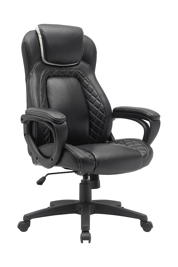 Ergonomic Nylon Base PU Office Chair