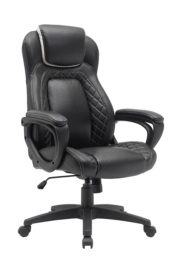 Ergonomic Nylon Base PU Office Chair