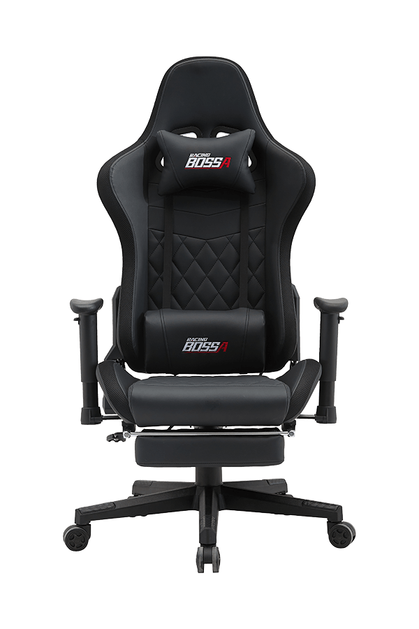 Ergonomic 1D Amrest PVC Racing Pro Gaming Chair