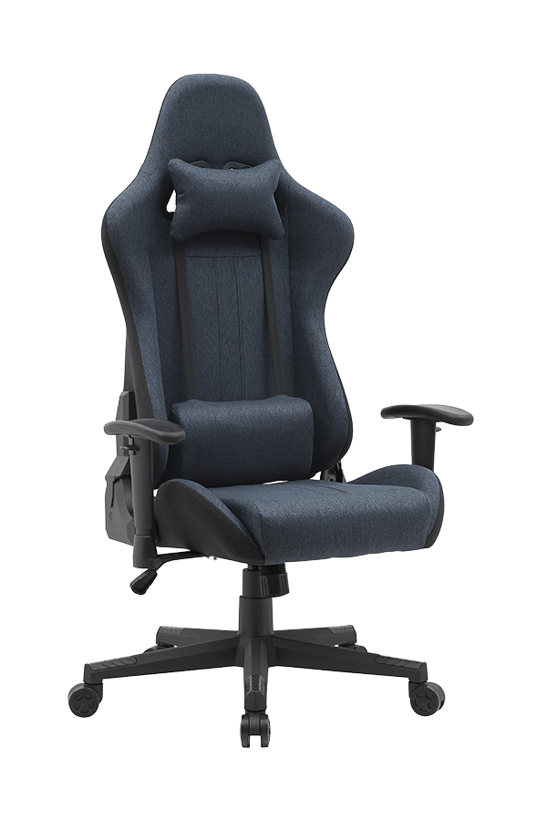 350mm  Nylon Base 2D Armrest Fabric Pro Gaming Chair