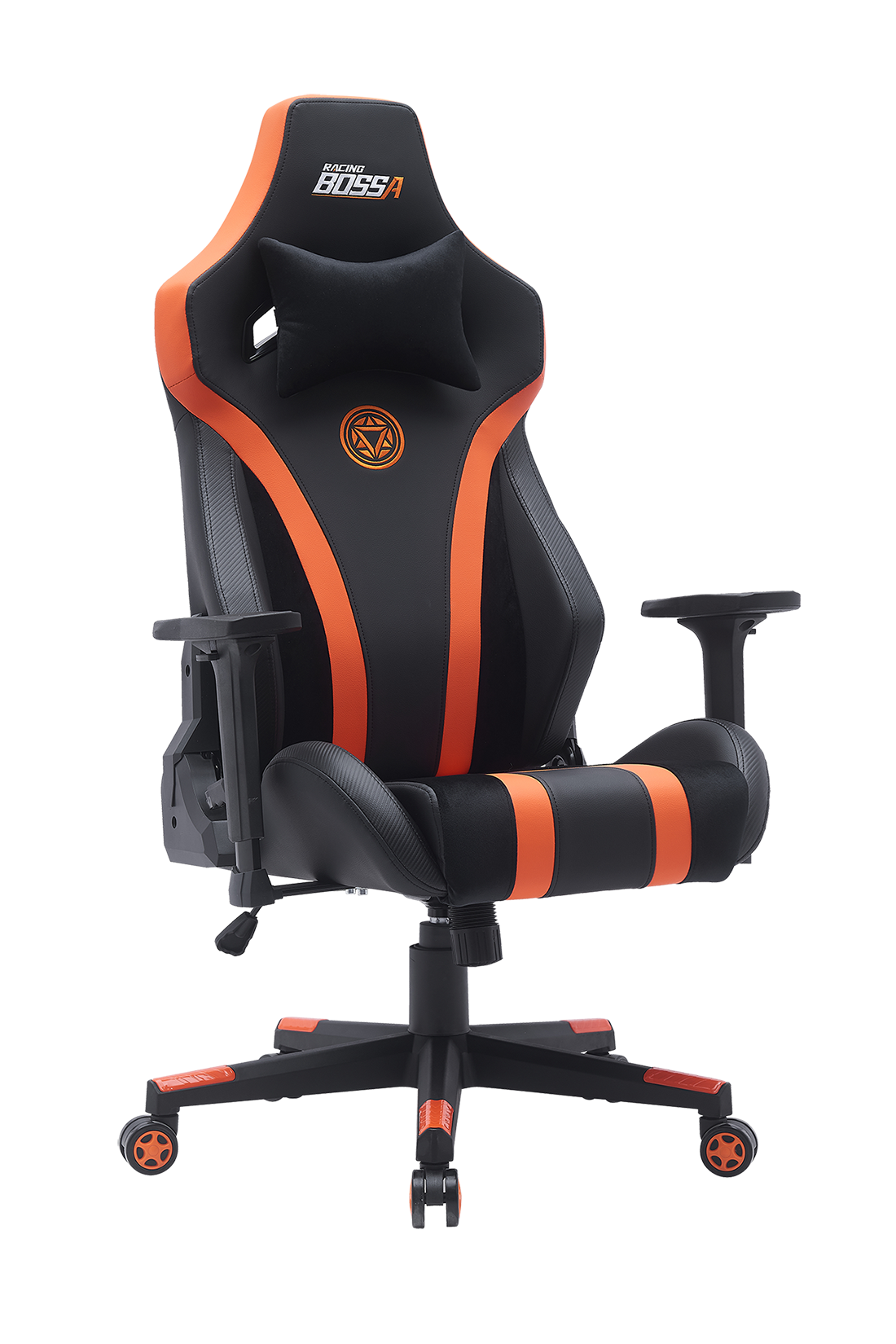 3D Armrest PU/Iron Frame Ultimate Gaming Chair-all molded foam