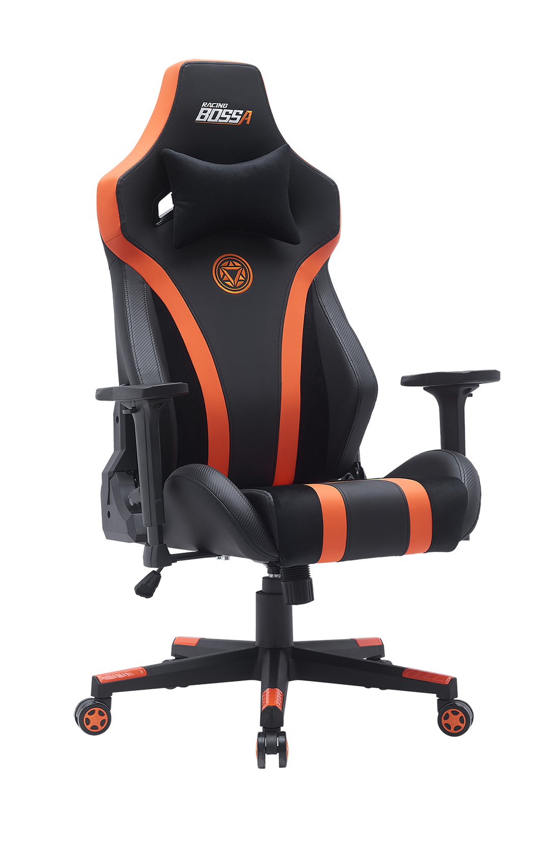 3D Armrest PU/Iron Frame Ultimate Gaming Chair-all molded foam