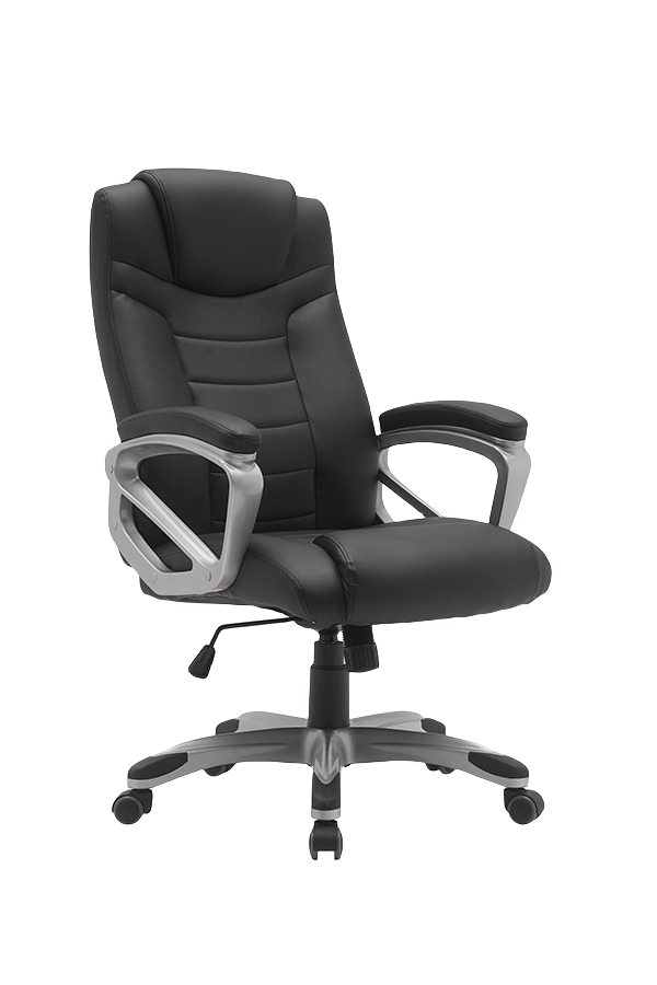 Lumbar support mesh ergonomic office chair black with fixed arms gaming chair