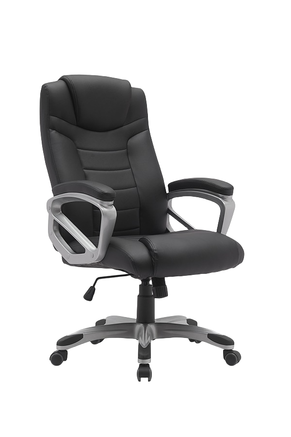 Lumbar support mesh ergonomic office chair black with fixed arms gaming chair